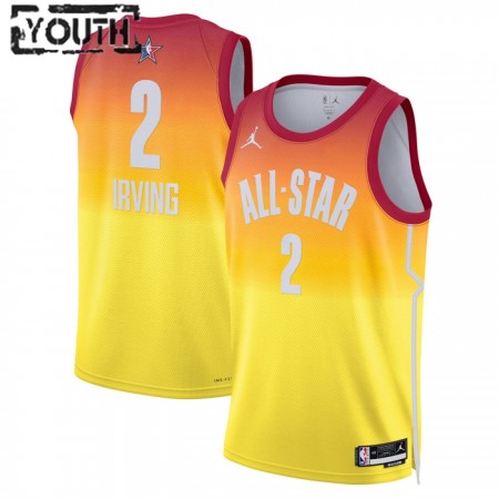 NBA Børn Trøje All-Star 2023 Team 2 Kyrie Irving 2 Nike Orange Swingman NBA Børn Trøje All-Star 2023 Team 2 Kyrie Irving 2 Nike Orange Swingman